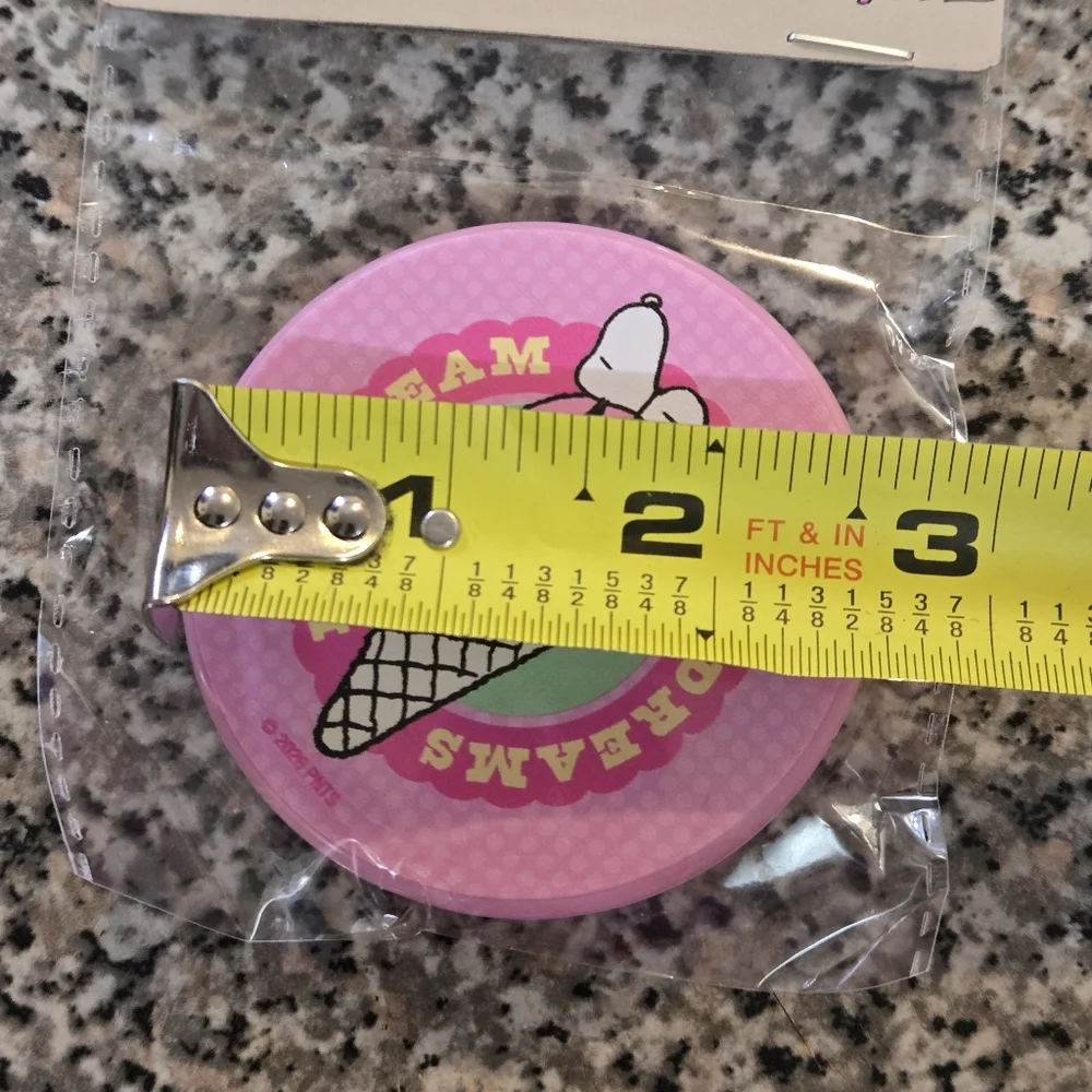 Peanuts Snoopy Compact Mirror - Choose Pink, Orange, Or Blue